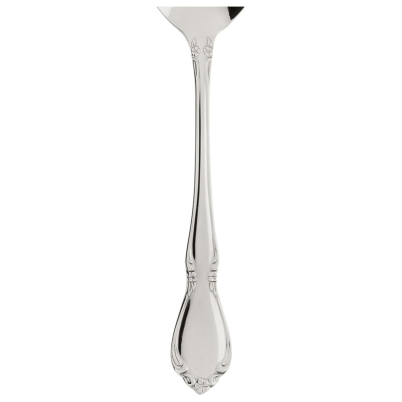 Service de cuillère pour 4 personnes Oneida Chateau Fine, lavable au lave-vaisselle, argent