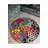 Multicolored Flowers Woven Base Modern Decorative Carpet-764803147