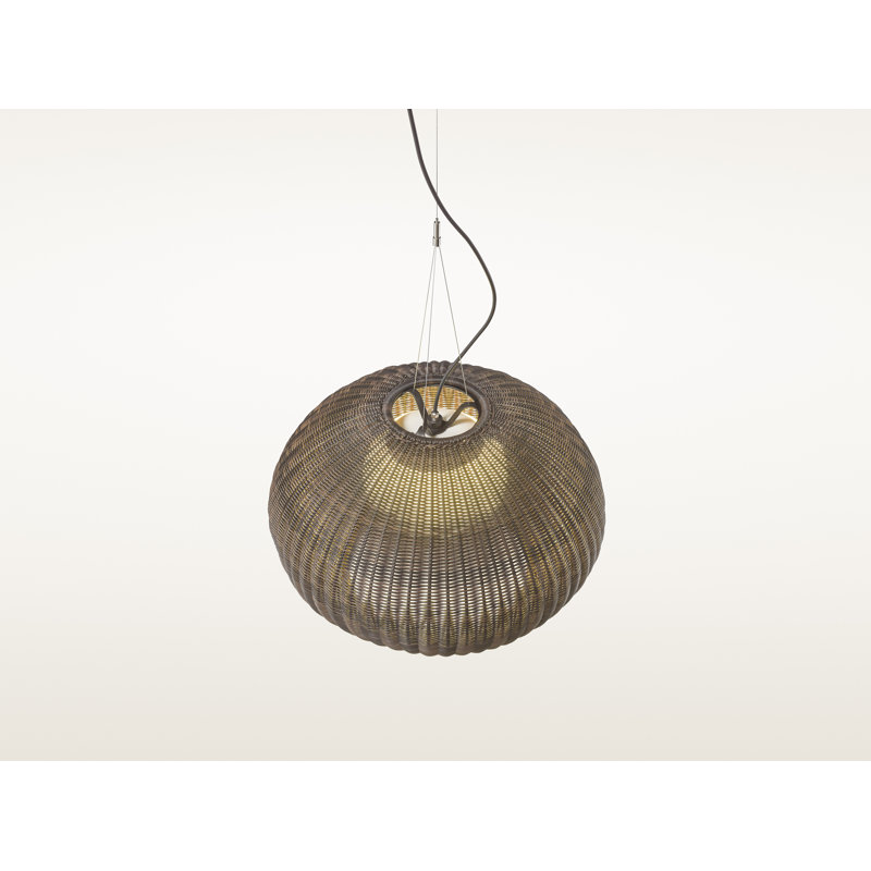 Garota 1 - Light Pendant, Graphite Brown, TRIAC