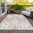 Malchow Washable Ikat Indoor / Outdoor Rug-109569368