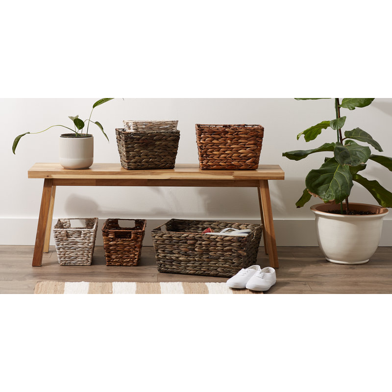 Ensemble de 5 paniers en ruppie maritime