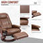 Fauteuil inclinable manuel pivotant en polyuréthane-1381896568