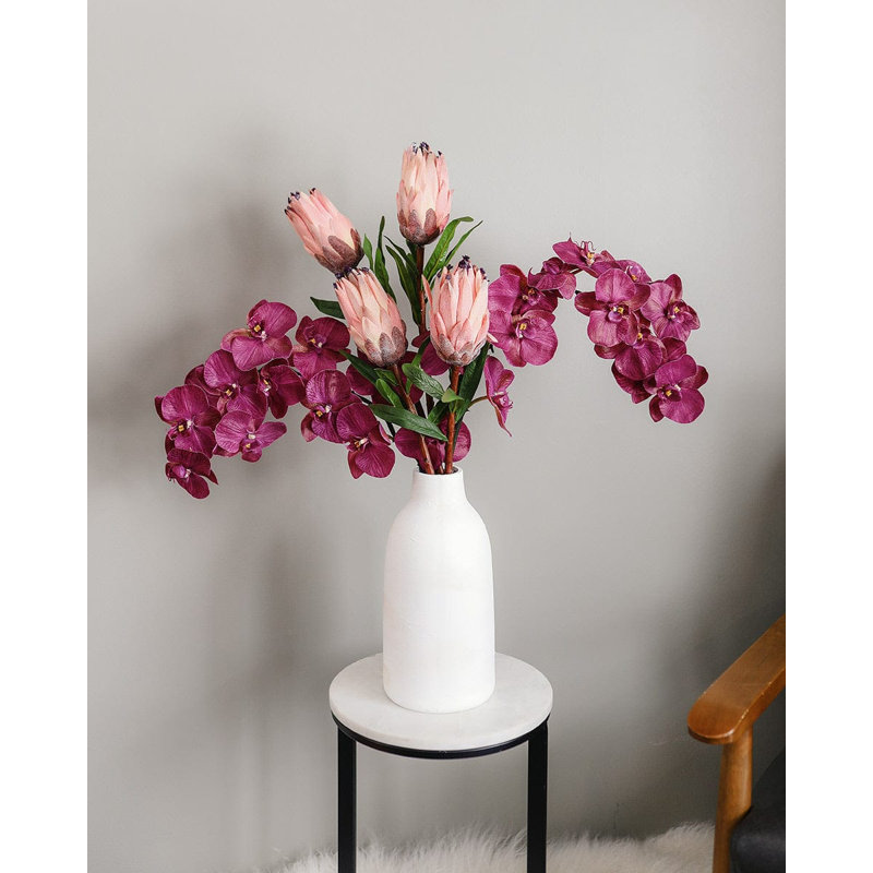 Green Phalaenopsis Orchid 33", Green, 33" H x 3" W