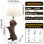 Lampe de table teckel en résine-1415023969