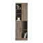 Armoire de rangement, finition brun-gris