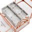 Organisateur de meuble-lavabo avec compartiments transparents Savvy-105289757
