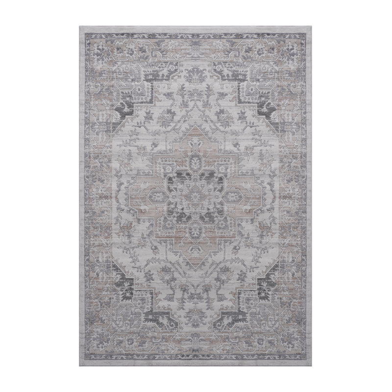 Trendy 0.35" Medium Pile Area Rug - Stain Resistant, Kid & Pet Friendly With Latex-free Cotton Backing