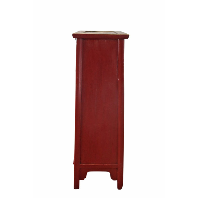 19th Century Red Catalpa Armoire