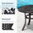 Pei Round Cast Aluminum Outdoor Side Table With Umbrella Hole , 24.02'' in. W 24.02'' in. D