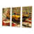 Toile naturelle avec cadre flottant