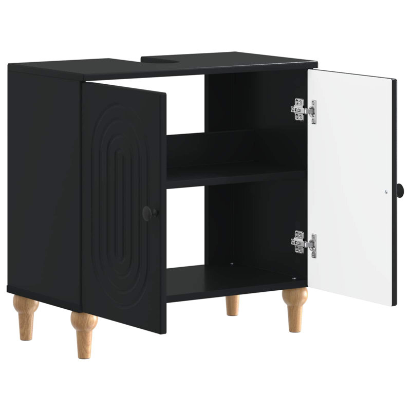 Under Sink Cabinet, Black