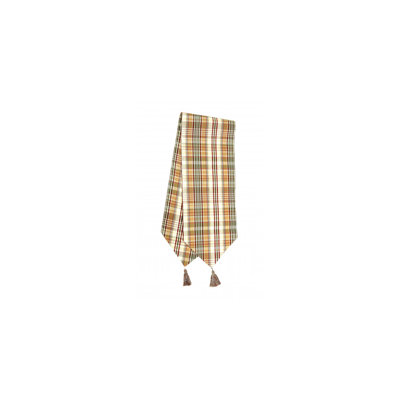 Manufahi Plaid 100% Cotton Table Runner