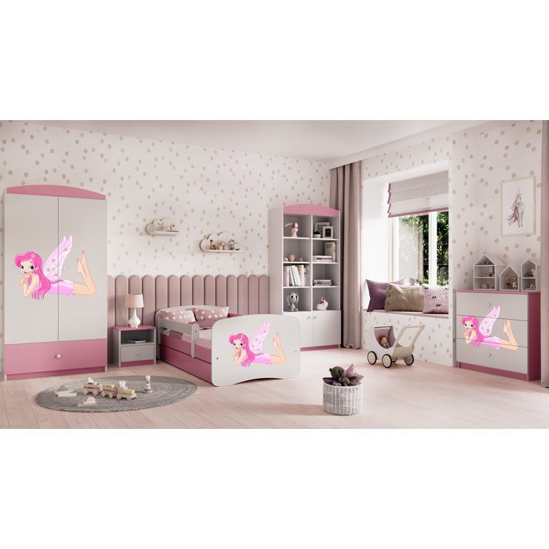Cicero 2 Door Wardrobe, Pink