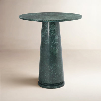 Alysson 21" Genuine Marble End Table