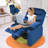 Heacock Kids 16'' Recliner Chair and Ottoman-982968209