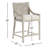 Rosalie 24" Counter Stool