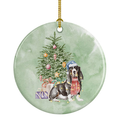 2.8'' Ceramic Hanging Figurine Ornament