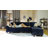 Shavera Velvet Upholstered Modular Sectional Sofa with Tufted Seat Cushions and Storage Ottoman-1580369715