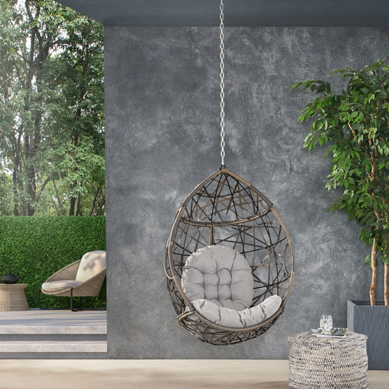 Teardrop Shape Hanging Porch Swing