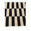 Tapis noir et blanc Noor
