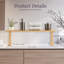 Tablette pour lavabo en bambou Lavish Home