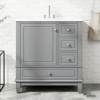 30" Bathroom Vanity with Sink