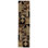 Hand-Knotted High-Quality Multi-Colored and Black Runner