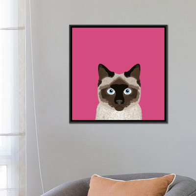 Siamois, impression sur toile tendue