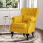 Amalfi Upholstered Linen Armchair-229490543