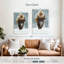Impression sur toile Winter Buffalo-92494255