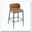 Tabouret de bar en cuir et structure en métal-573522461