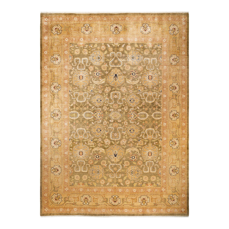 Shalonda One-of-a-Kind 10' 1" X 14' 0" Hand Knotted Area Rug