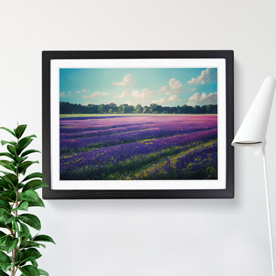 Unbeatable Bluebell Field - Framed Print