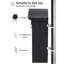 Cartegena Steel Wall Mounted Post Box-1717891488