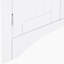 Buffet, armoire de coin, armoire de coin de plancher de salle de bain avec tablettes