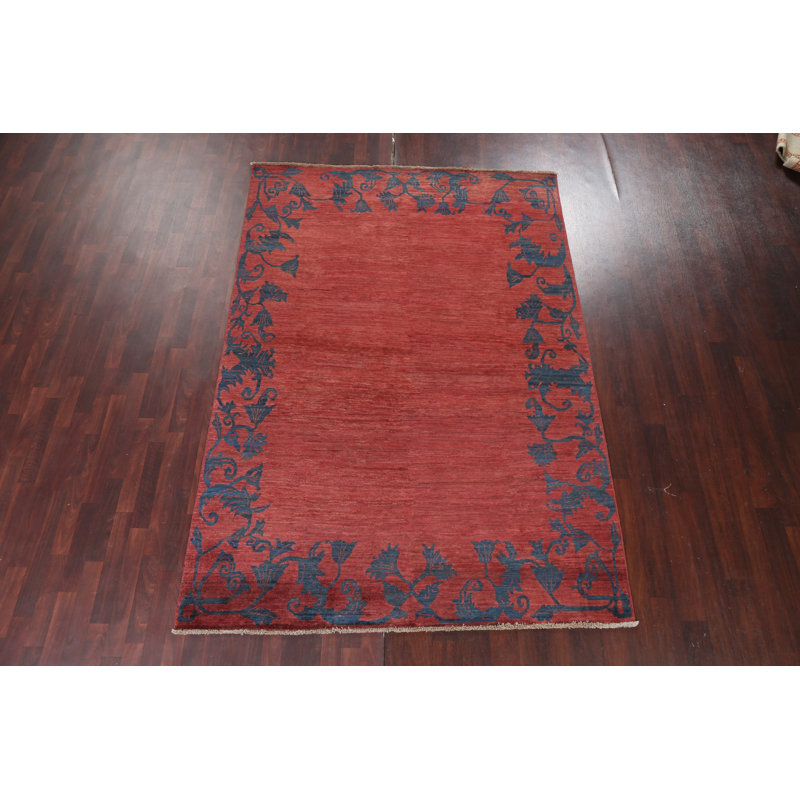 Handmade Gabbeh Oriental Area Rug 7x10