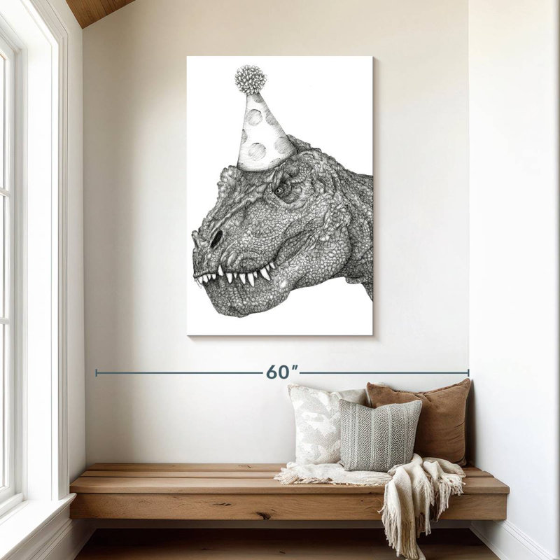 Brampt Party Dinosaur, 45" H x 30" W