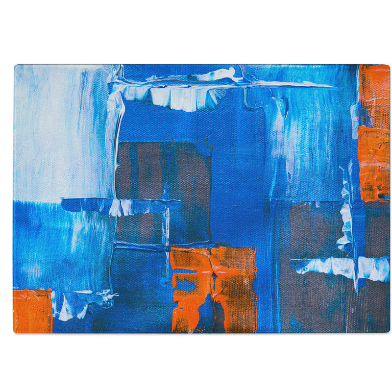 Tempered Glass Art Painting Vol.315 Chopping Board, 39 cm W x 28.5 cm L