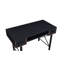 Bureau d'ordinateur à finition noire Settea (sans la chaise de bureau)-719389137