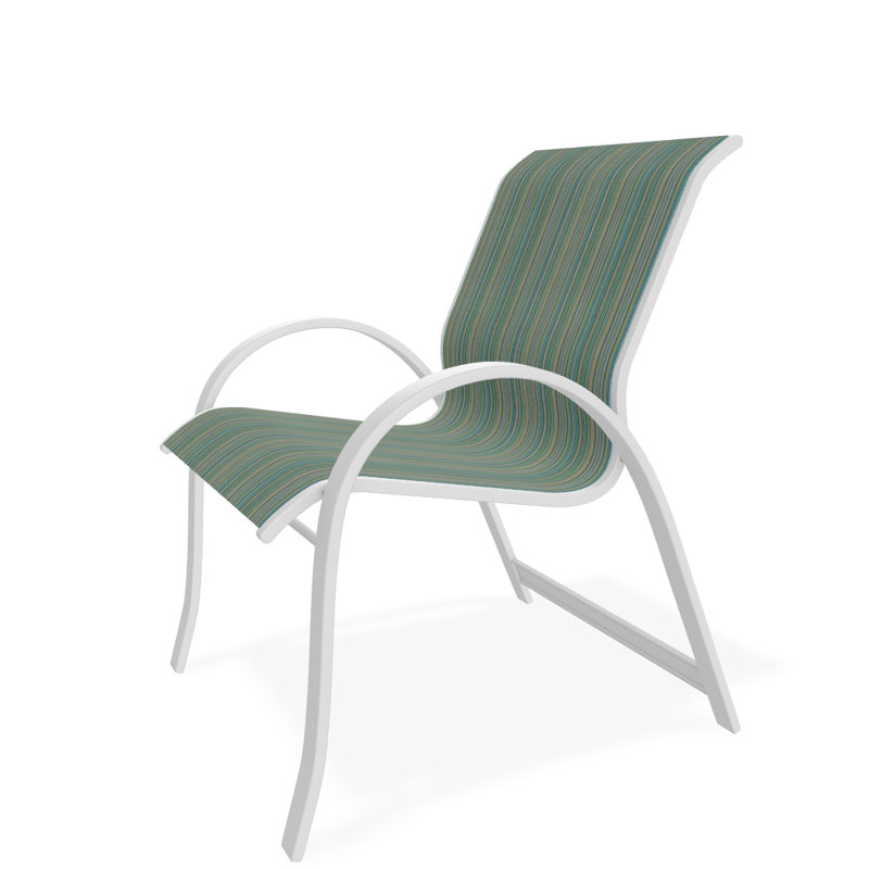 Aruba 1 Outdoor Dining Armchair, White