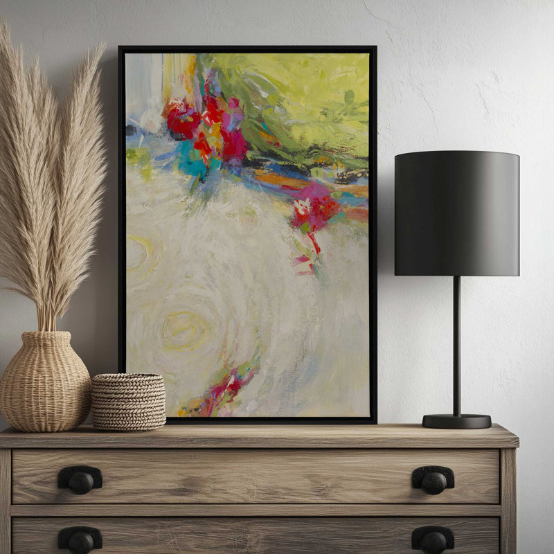 Reproduction d'art sur toile par Some Somelingling may occur, Cadre flottant sans passe-partout, H 36 po x l 24 po, Blanc