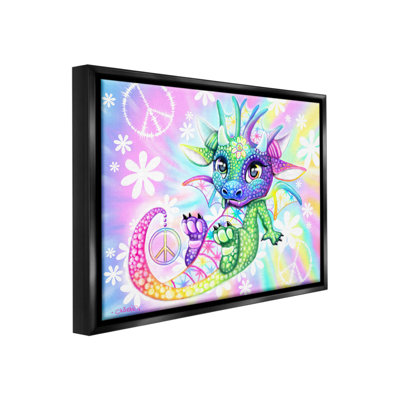 "Groovy Dragon" par Sheena Pike sur toile