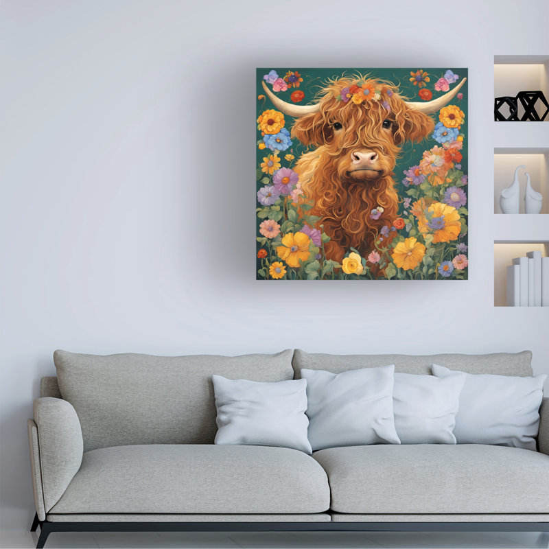 Art sur toile Tina Lavoie, 14" H x 14" W