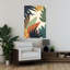 Art floral abstrait, contemporain, nature, tropical, formes florales 2-1678201568