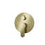 Ensemble de douche à pluie avec pomme de douche ronde, valve ronde et douchette à main Harmony, laiton brossé Harmony-121486889