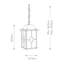 Verrett Outdoor Hanging Lantern