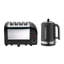 4 Slice Classic Toaster Matt Black
