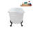 57.5'' x 29.5'' Soaking Acrylic Bathtub-83636125-83636123