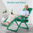 Monochromatic Zero Gravity Chair, Folding Patio Recliner W/Side Tray, Headrest-2142162103