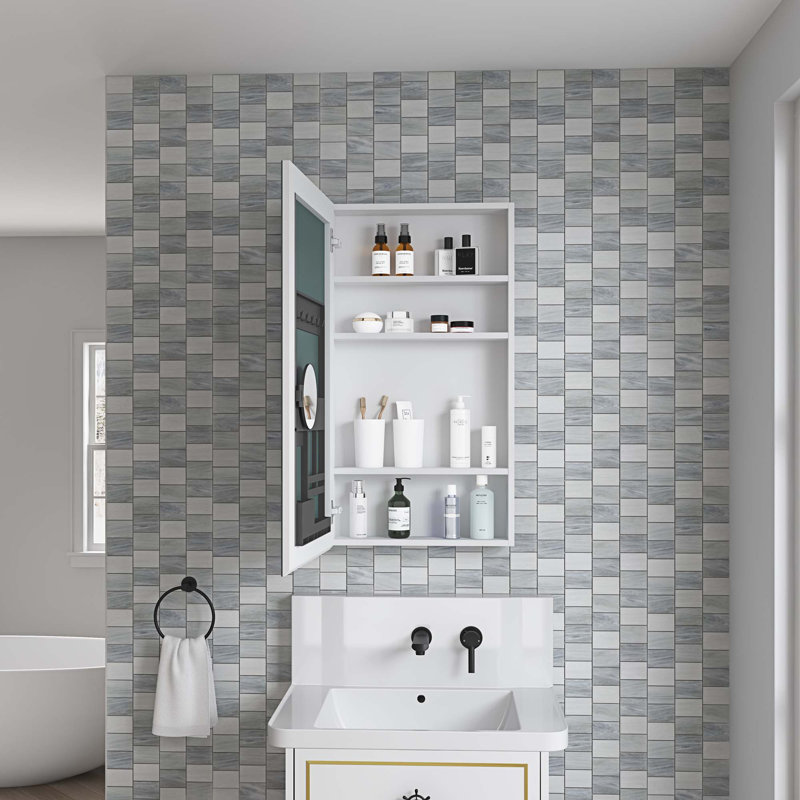 Armoire à pharmacie pour salle de bain, H 36 po x L 20 po x l 4,8 po